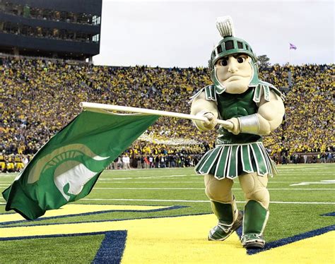 The Michigan Spartans Mascot: A Hero on and off the Field